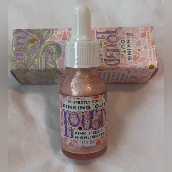 ❣️SALE$10 Perfectly Posh~PINKING OUT LOUD~pink liquid highlighter~New and Sealed - Picture 2 of 11
